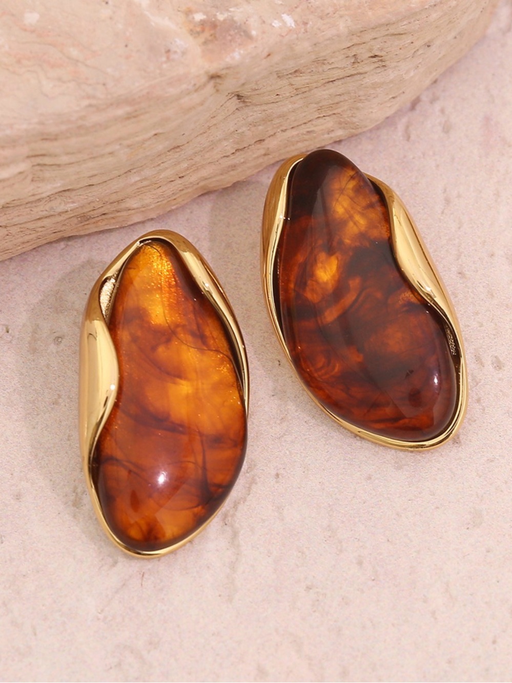 Stainless steel earring